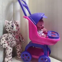 عروسک پولشی خرس قرمز صورتی و سگ سفید|اسباببازی بچه|تهران, صد دستگاه|دیوار