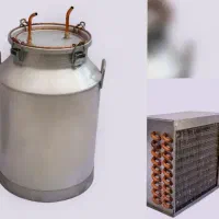 دیگ و کندانسور عرقگیر گلابگیر تقطیر سایز ۱۵۰ لیتری|ظروف پختوپز|تهران, ملکآباد|دیوار
