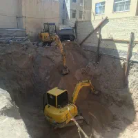 خاکبرداری اجاره مینی بیل لاستیکی و زنجیری پیکور