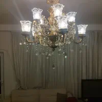 لوستر شاه عباسی ۱۰شعله ۴ میلیون|لوستر و چراغ آویز|مشهد, چاهشک|دیوار