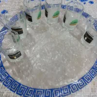 استکان خارجی عکس مکه ومدینه داره نو