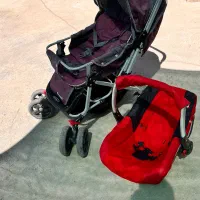 کالسکه دلیجان و کریر ساک و‌پشه بند