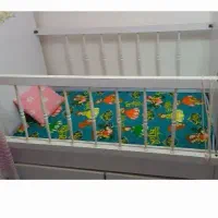 تخت کودک تا ۷ سال سالم با تشک|تخت و صندلی بچه|رشت, دیانتی|دیوار