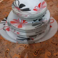 سرویس ارکوپال 25پارچه6نفره نو|ظروف سرو و پذیرایی|شیراز, پودنک|دیوار