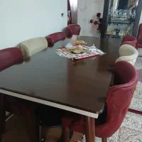 میز ناهار خوری با چوب روس