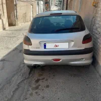 پژو۲۰۶نقره ای|خودرو سواری و وانت|بیرجند, |دیوار