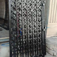 حفاظ درب اکاردونی آکاردیونی اکاردون نرده امنیتی|مصالح و تجهیزات ساختمان|قدس, شهرقدس|دیوار