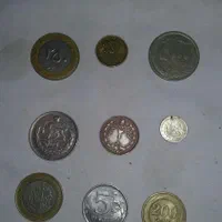 تعدادی سکه قدیمی.کمیاب|کلکسیون سکه، تمبر، اسکناس|تهران, مسعودیه|دیوار
