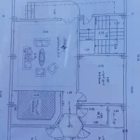 یک واحد خانه ویلایی نیمه ساخت