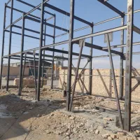 جوشکاری اسکلت طبقه رو و سازه نگهبان