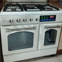 اجاق گاز پنج شعله طرح فر ترموکوپل دار