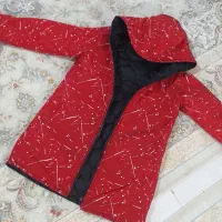 بارانی  کاپشن  کاپشن دخترانه دو رو و هودی|لباس|سیلوانه, |دیوار