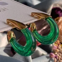گوشواره یشمی آبنباتی