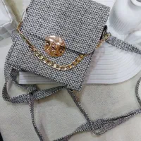 کیف مینیمال رنگبندی نسکافه ای و خاکستری|کیف، کفش، کمربند|شیراز, تندگویان|دیوار
