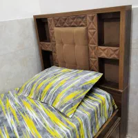 تخت تک نفره (نوجوان )|تخت و سرویس خواب|سیرجان, |دیوار