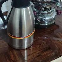 سماور ۱۰ لیتری و فلاسک|سماور، چای‌ساز، قهوه‌ساز|کرمانشاه, |دیوار