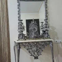 آیینه و شمعدان برنج|آینه|تهران, شهرک رضویه|دیوار