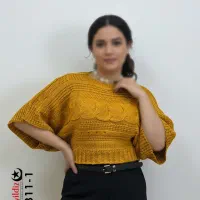 کراپ خفاشی بافت سایز بزرگ آییلدیز کد 7311