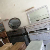 آینه کنسول میز تی وی گالری دهقان|بوفه، ویترین، کنسول|شیراز, شهرک گلها|دیوار