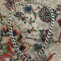 زنجیرنقره بسیار نو و شیک|جواهرات|اراک, |دیوار