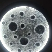 تابلو نوری مدل ماه برجسته