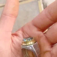 انگشتر نقره دست ساز موزنایت