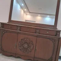 اینه کنسول تمام چوب|بوفه، ویترین، کنسول|بندر کنگان, |دیوار