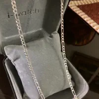 زنجیر نقره فیگارو ترک|جواهرات|تهران, سردارجنگل|دیوار