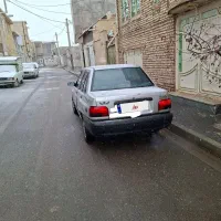 پراید نقره ای مدل ۸۴