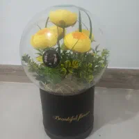 گل حباب شیشه ای|گل مصنوعی|یاسوج, |دیوار