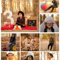 عکاسی پاییزی،عکاسی کودک