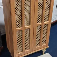 ست بلوطی رنگ کنسول میزتلویزیون جاکفشی خودرنگ|بوفه، ویترین، کنسول|قم, قلعه کامکار|دیوار