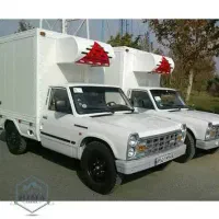 باربری با نیسان یخچالدار.(مسقف)
