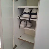 جاکفشی|جاکفشی، کمد، دراور|اهواز, زیتون کارگری|دیوار