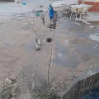 کندن چاه ونعم .جای لوله به خیابان برش .پی .چاله آ|خدمات پیشه و مهارت|گنبد کاووس, |دیوار