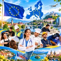استخدام در اروپا با جاب‌آفر رسمی/بدون مدرک زبان