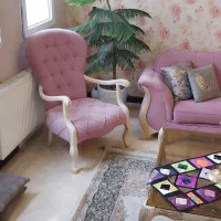 مبلمان استیل همراه میز وسط|مبلمان خانگی و میز عسلی|شاهینشهر, فردوسی|دیوار