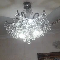 ۳عدد لوستر لوکس برنزی|لوستر و چراغ آویز|اردبیل, |دیوار