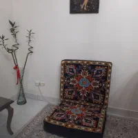 یک جفت پشتی دستبافت سنتی