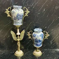 گلدان آبی و کارهای زیبا از کالسکه ابی|صنایع دستی و سایر لوازم تزئینی|تهران, ملکآباد|دیوار
