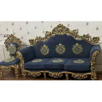 مبل سلطنتی مصری ۹ نفره (چوب اصل)