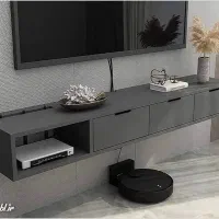 خدمات،ساخت،نصب انواع کابینتMDFوانواع سازهای چوبی|کتابخانه، شلف، قفسه‌های دیواری|یزد, |دیوار