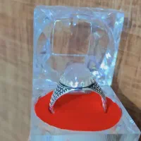 دُر نجف با رکاب نقره
