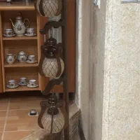 آباژور ایستاده چوبی در حد نو استفاده نشده