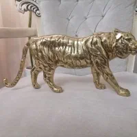 آینه شمعدان، مجسمه برنز، میز تلویزیون