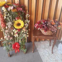 گل مصنوعی و گلدان فرفوژه|گل مصنوعی|نجفآباد, ویلاشهر|دیوار