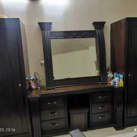 کمد و آیینه|مبلمان خانگی و میز عسلی|اصفهان, خلیل آباد|دیوار