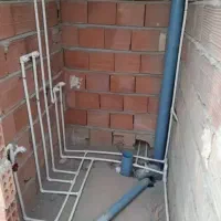 نصب لوله کشی آب فاضلاب