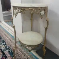 میز تلفن برنز