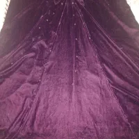 پیراهن مخمل مجلسی